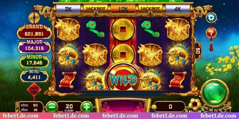 Cách tham gia quay hũ Febet đỉnh chóp