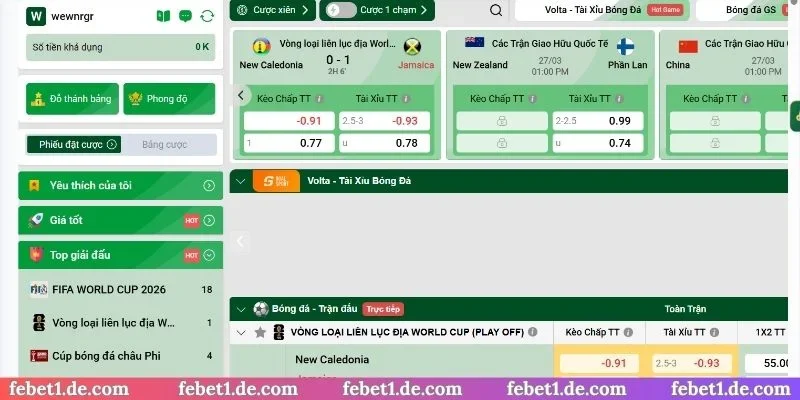 Tổng quan sức hút của thể thao Febet